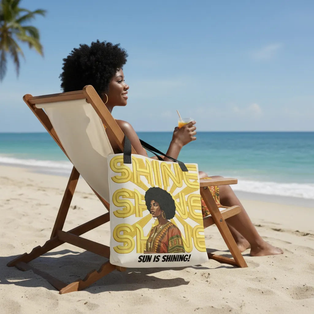Personalized All Over Print Tote Bag- Custom Name or Text
